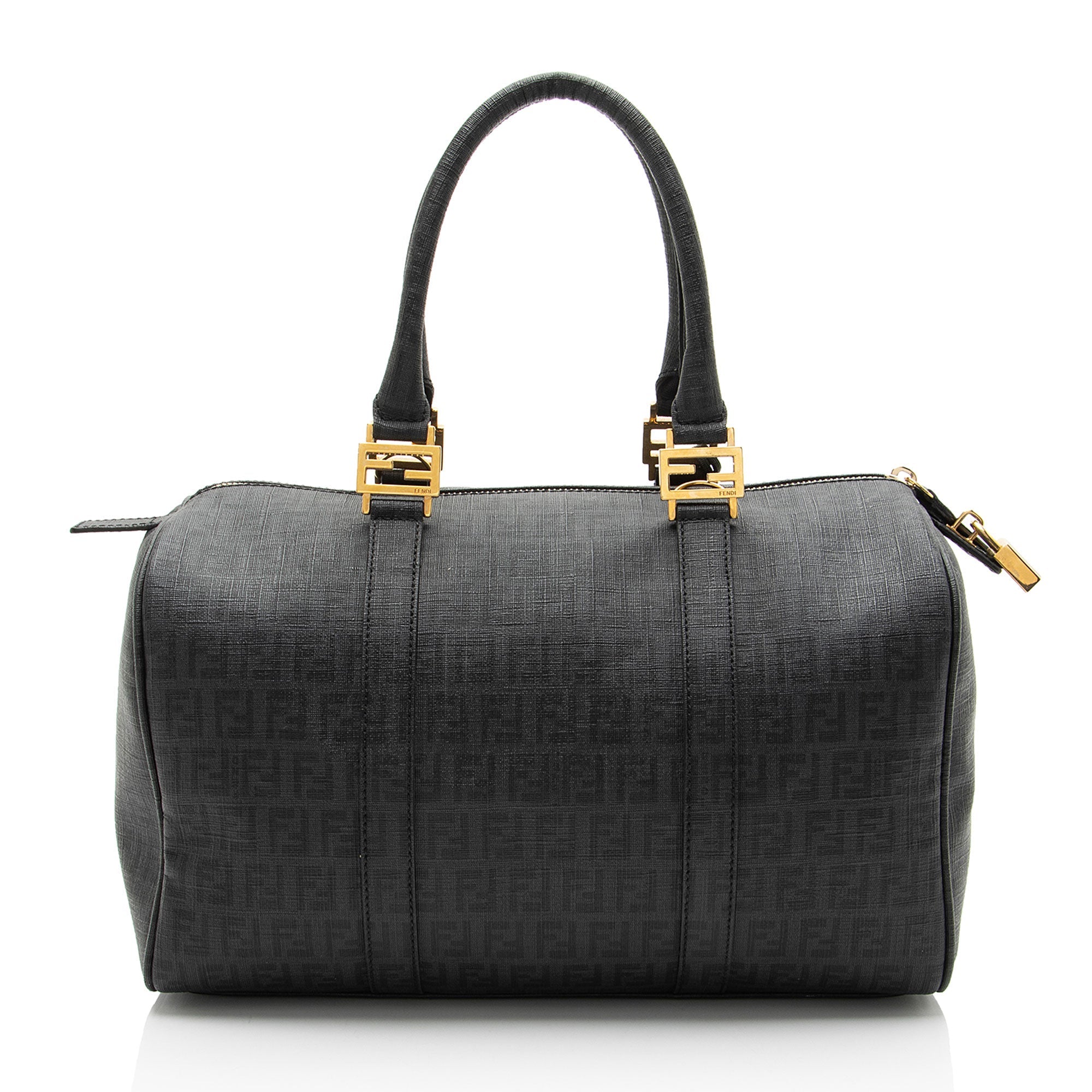 Fendi Vintage Zucchino Forever Boston Bag
