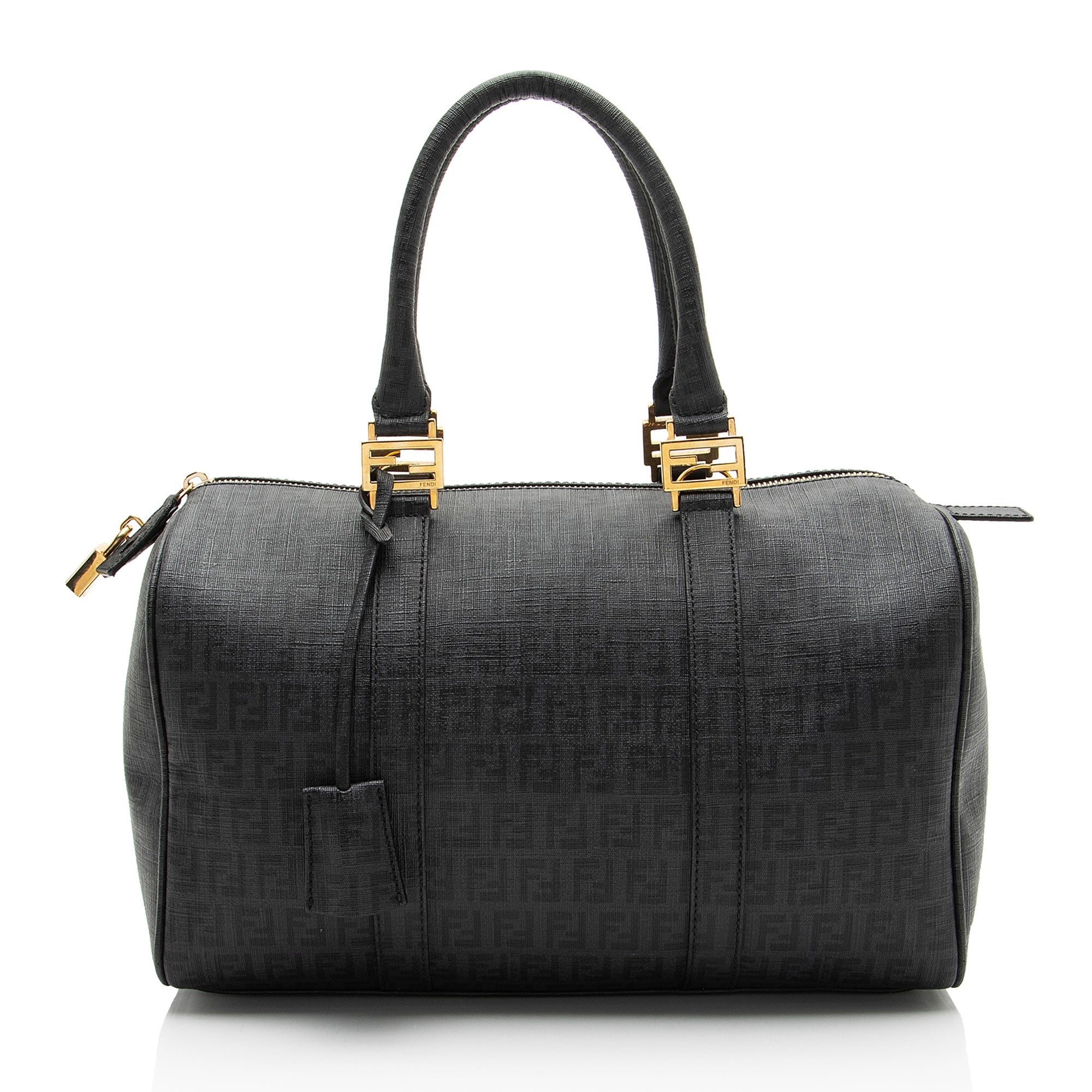 Fendi Vintage Zucchino Forever Boston Bag