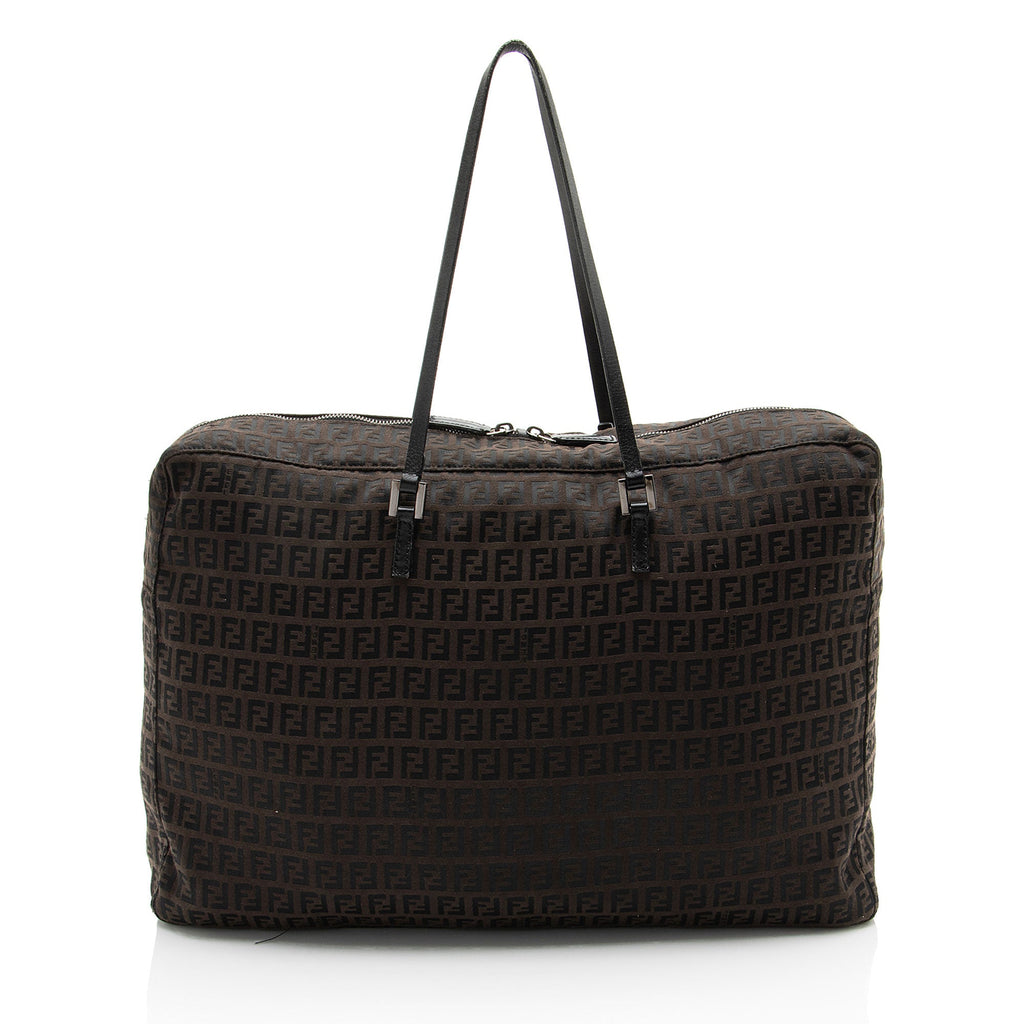 Fendi Vintage Zucchino Zip Tote