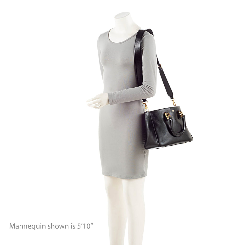 Fendi Vitello Glacier Small Tote