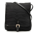 Fendi Zebra Printed Canvas Crossbody