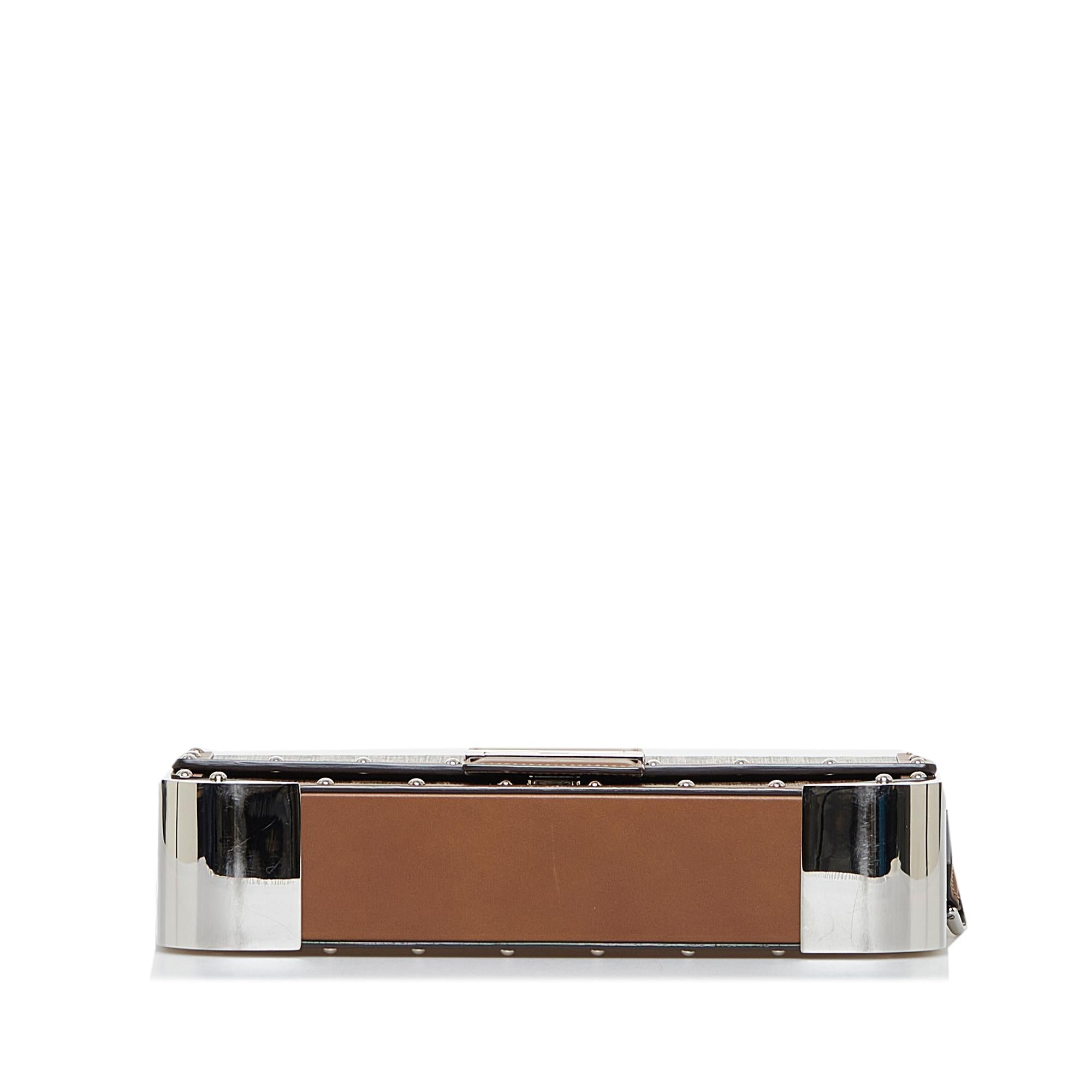 Fendi Zucca Baguette Trunk (SHG-1H1nYo)