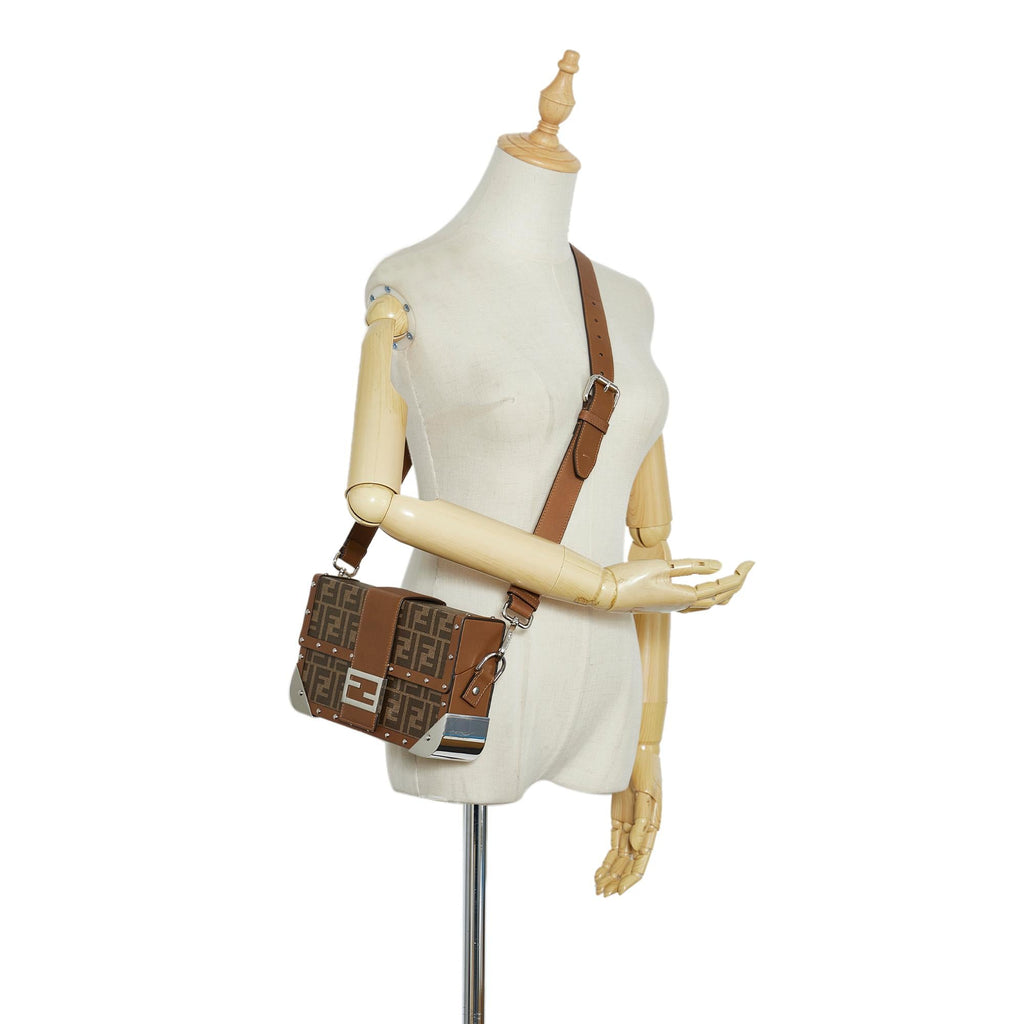 Fendi Zucca Baguette Trunk (SHG-1H1nYo)