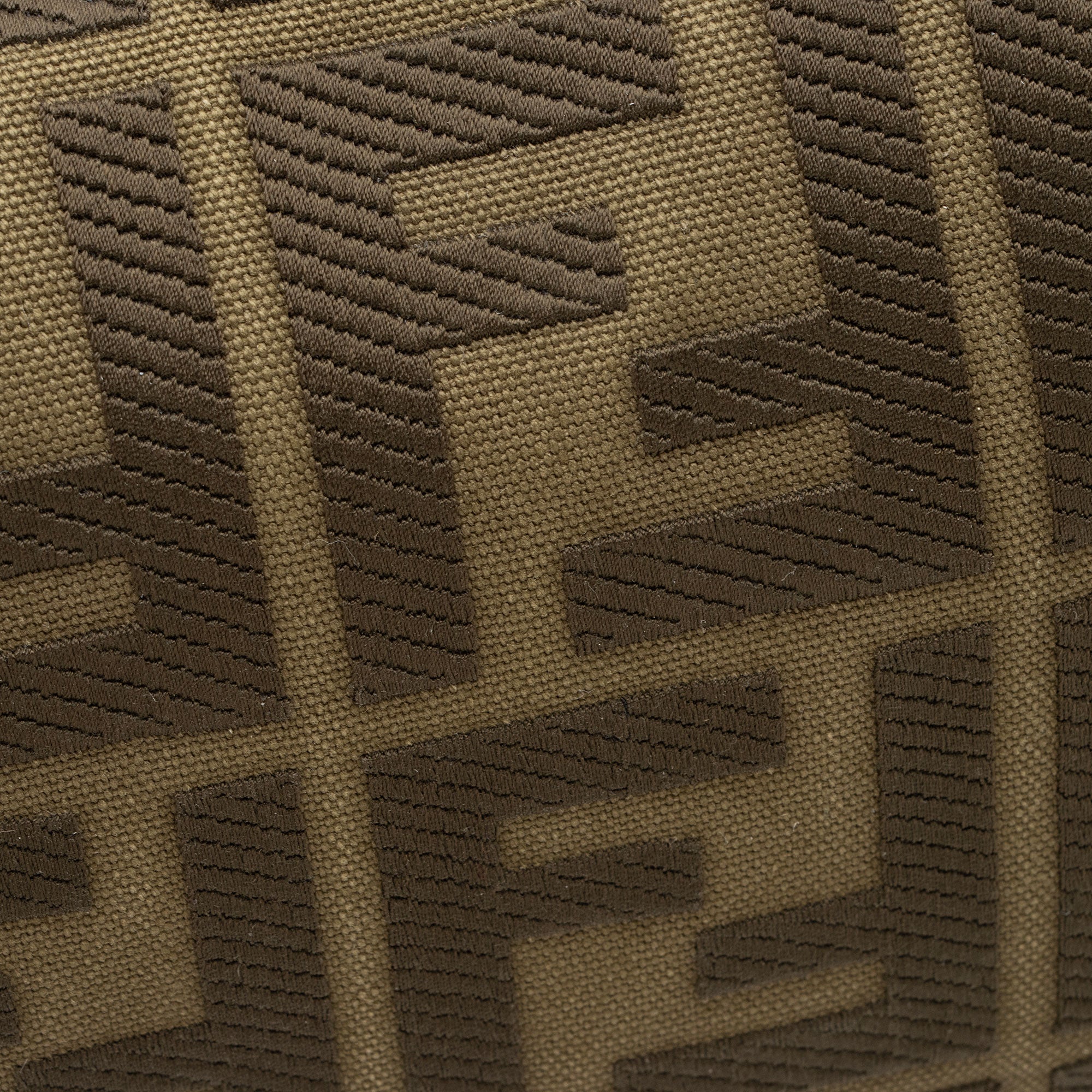 Fendi Zucca Calfskin Baguette Shoulder Bag