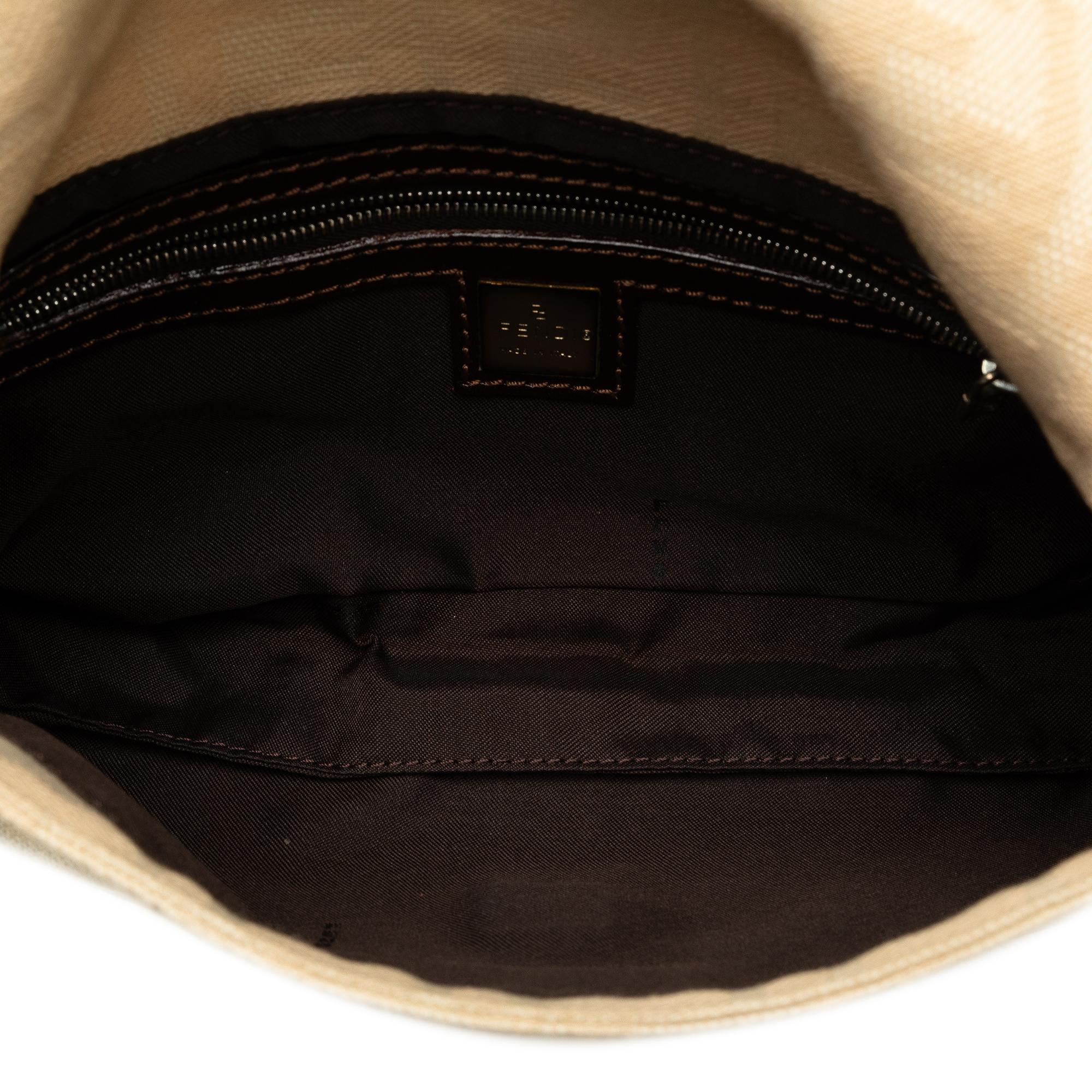 Fendi Zucca Canvas Baguette (SHG-fAm0zf)