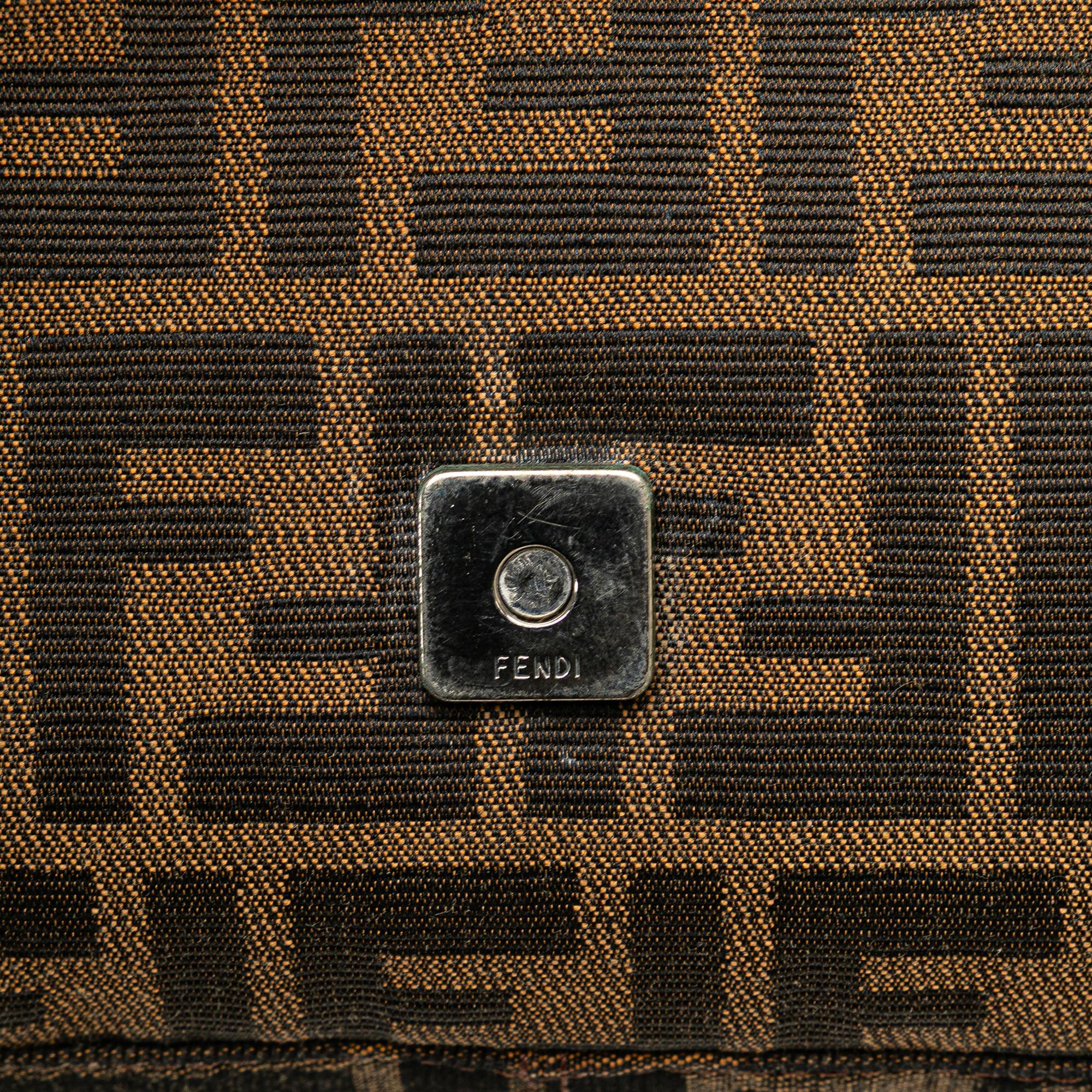 Fendi Zucca Canvas Baguette