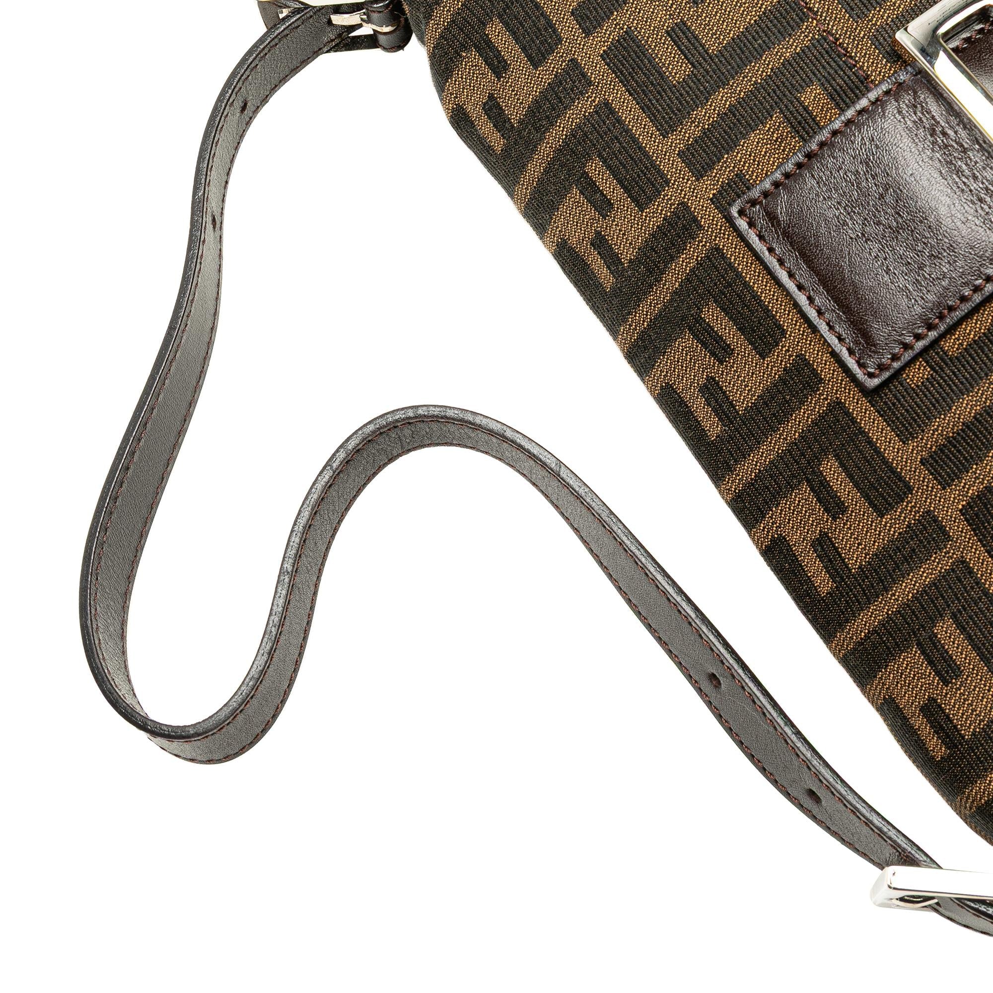 Fendi Zucca Canvas Baguette