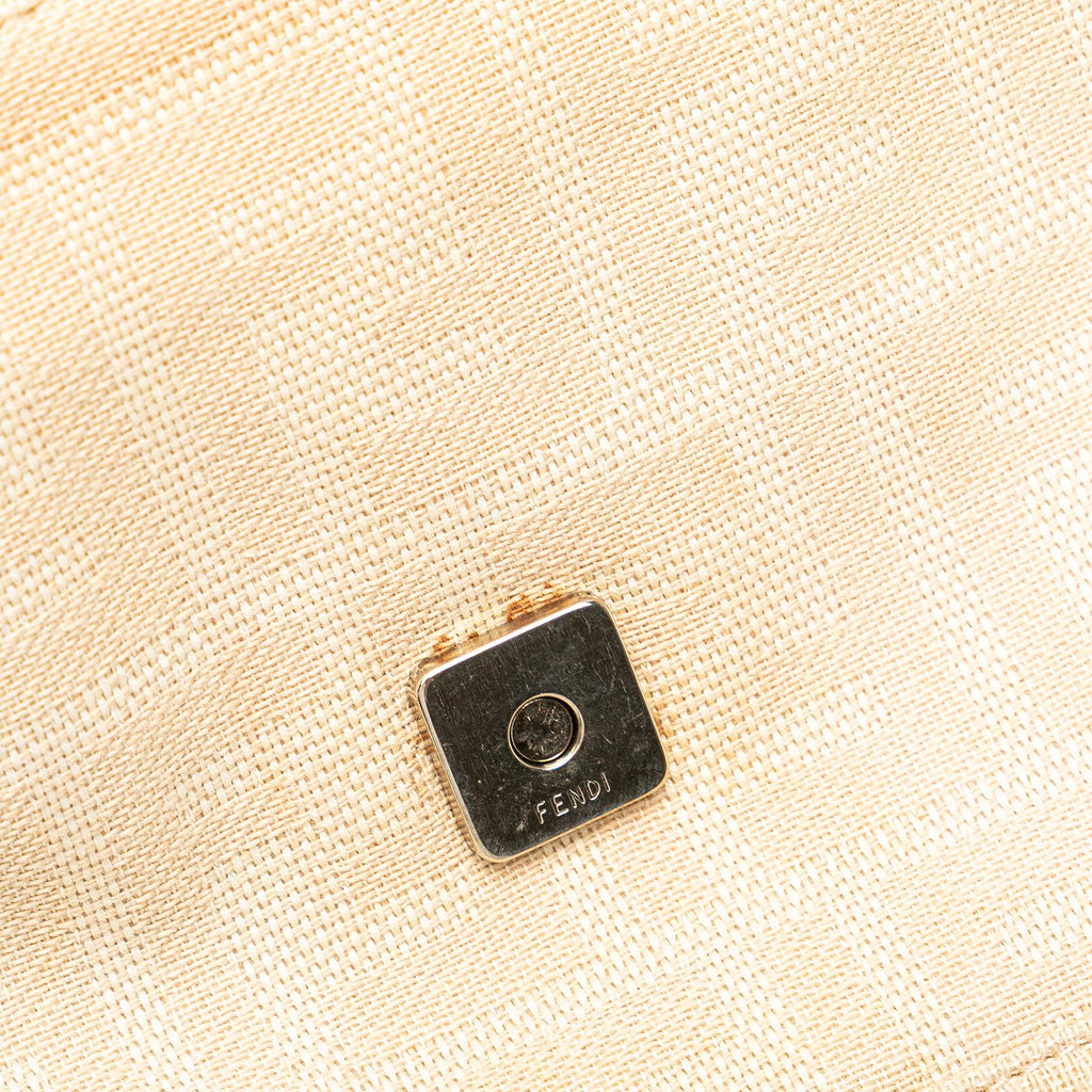 Fendi Zucca Canvas Baguette