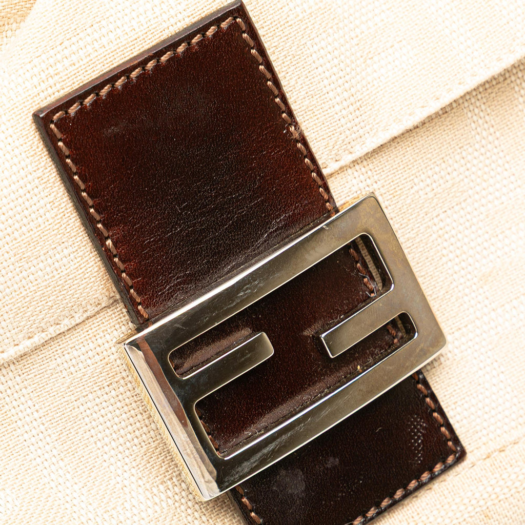 Fendi Zucca Canvas Baguette