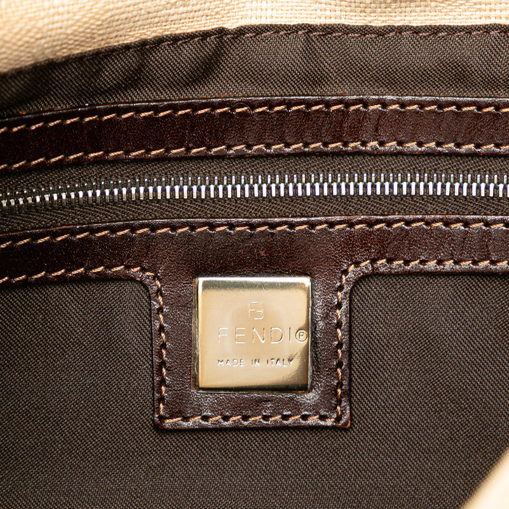 Fendi Zucca Canvas Baguette