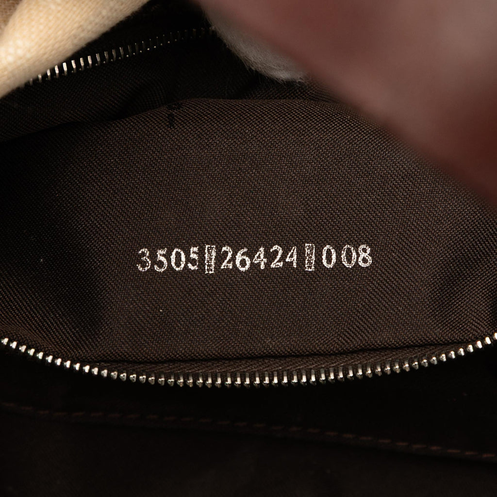 Fendi Zucca Canvas Baguette