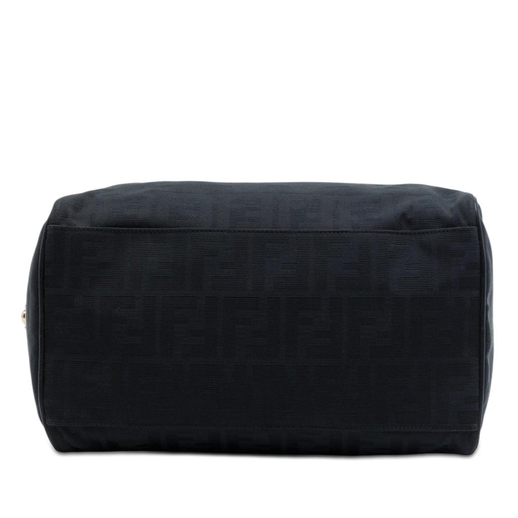 Fendi Zucca Canvas Boston Bag
