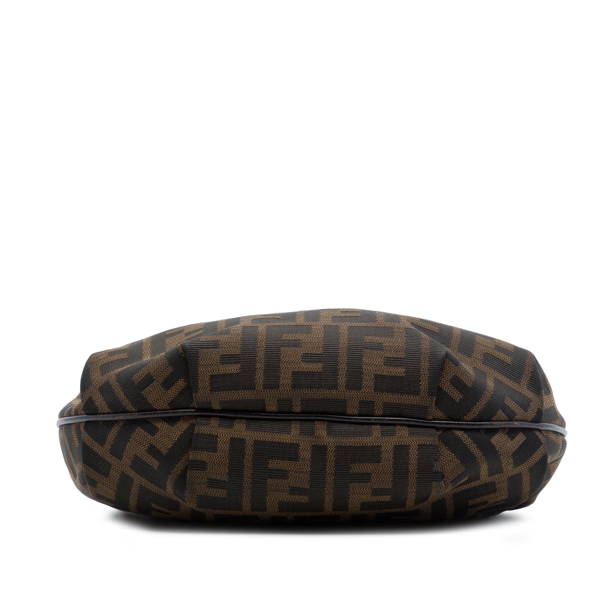 Fendi Zucca Canvas Chef Chain Hobo