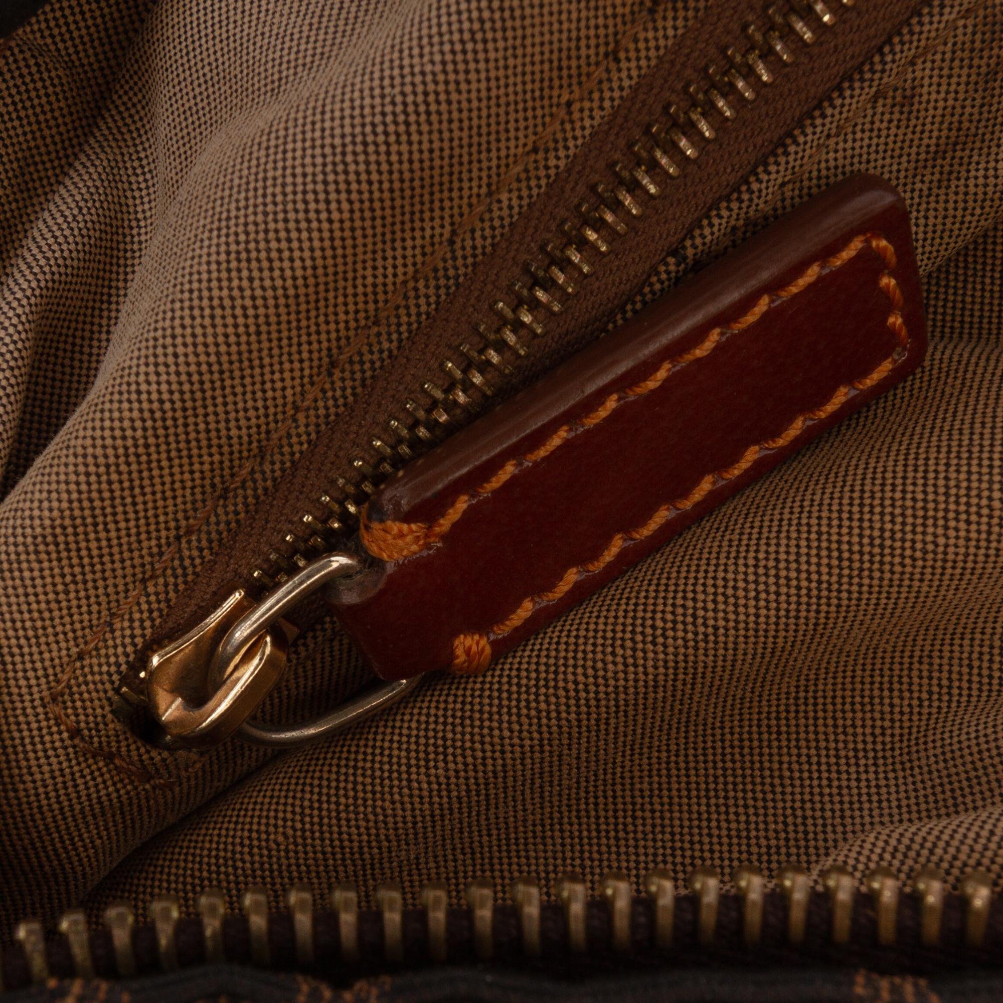 Fendi Zucca Canvas Chef Shoulder Bag