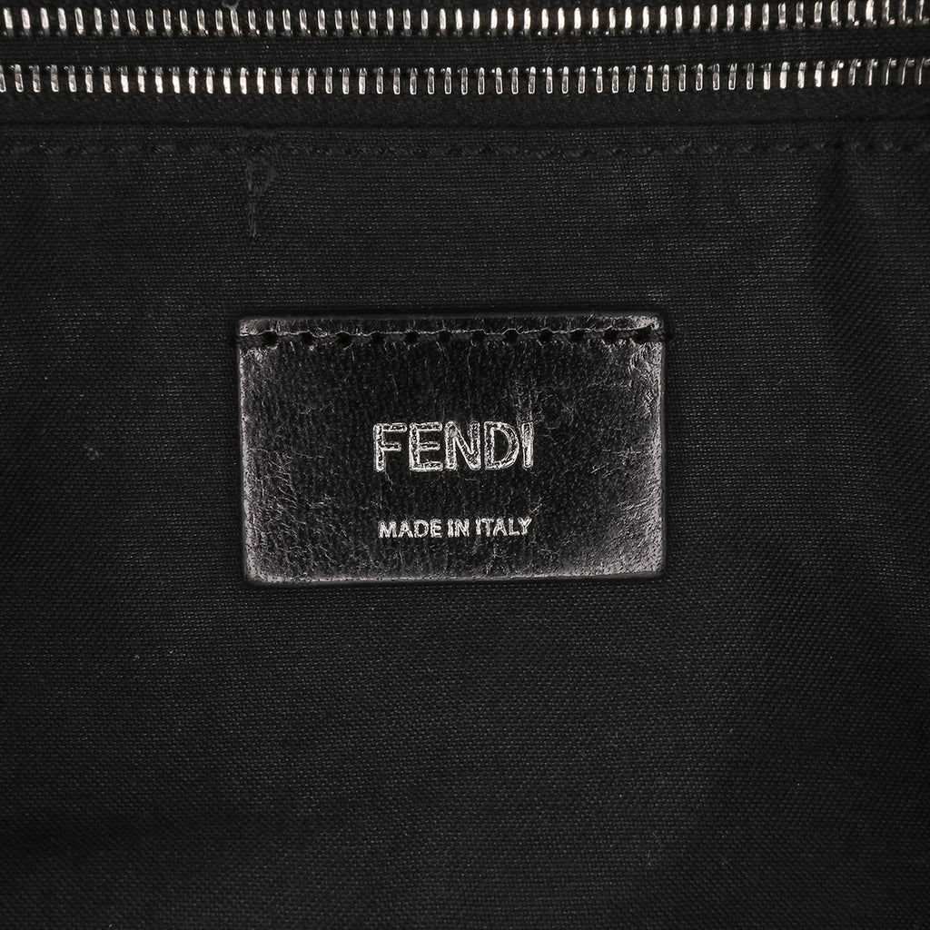 Fendi Zucca Canvas Convertible Baguette Satchel