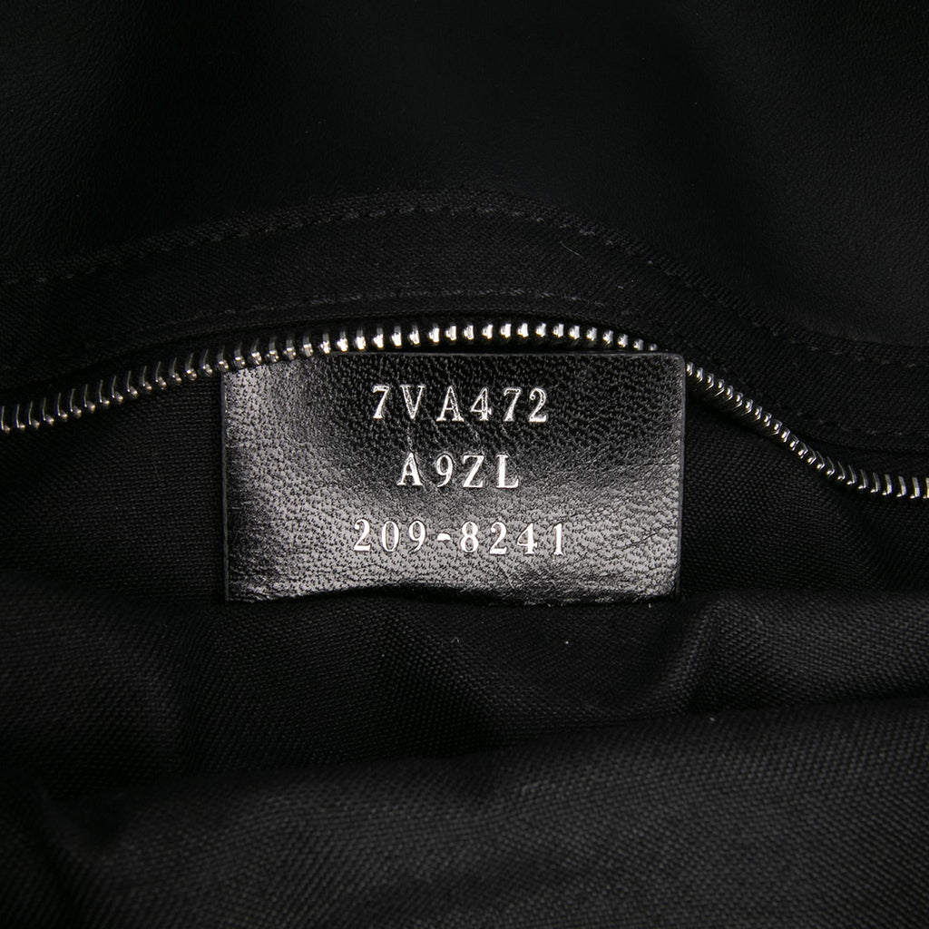 Fendi Zucca Canvas Convertible Baguette Satchel