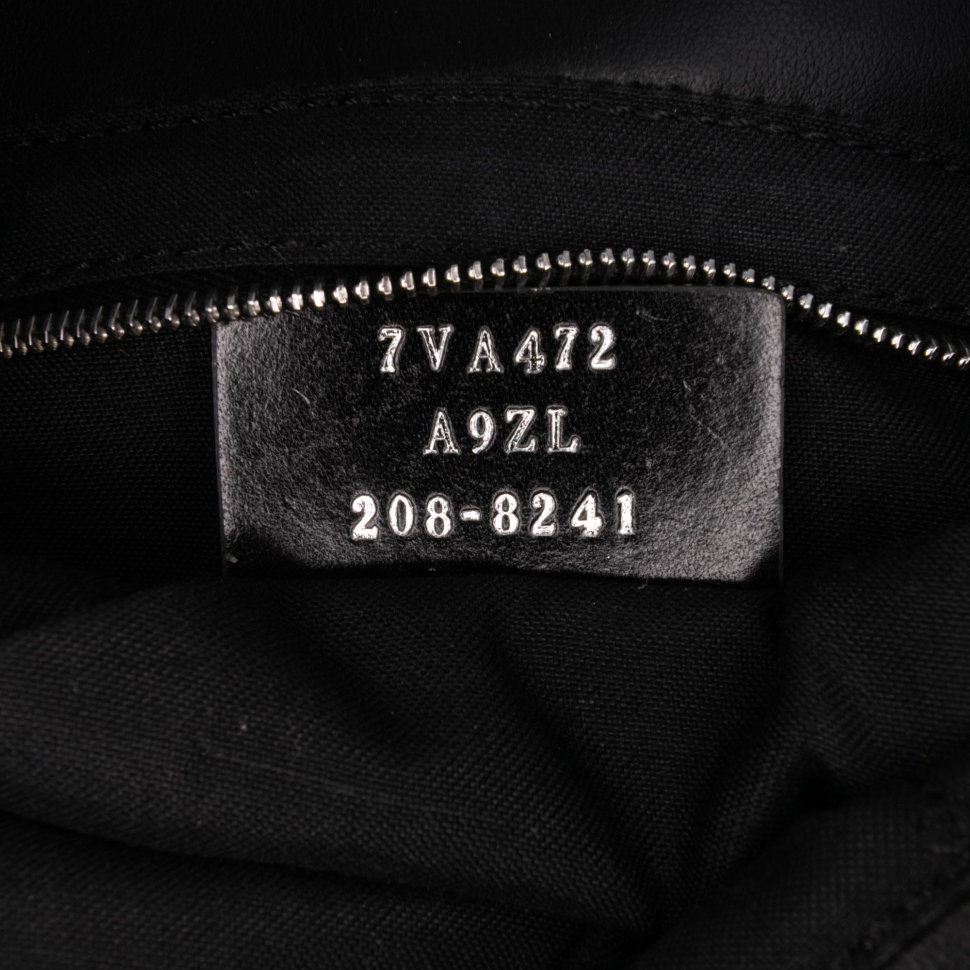 Fendi Zucca Canvas Convertible Baguette Satchel