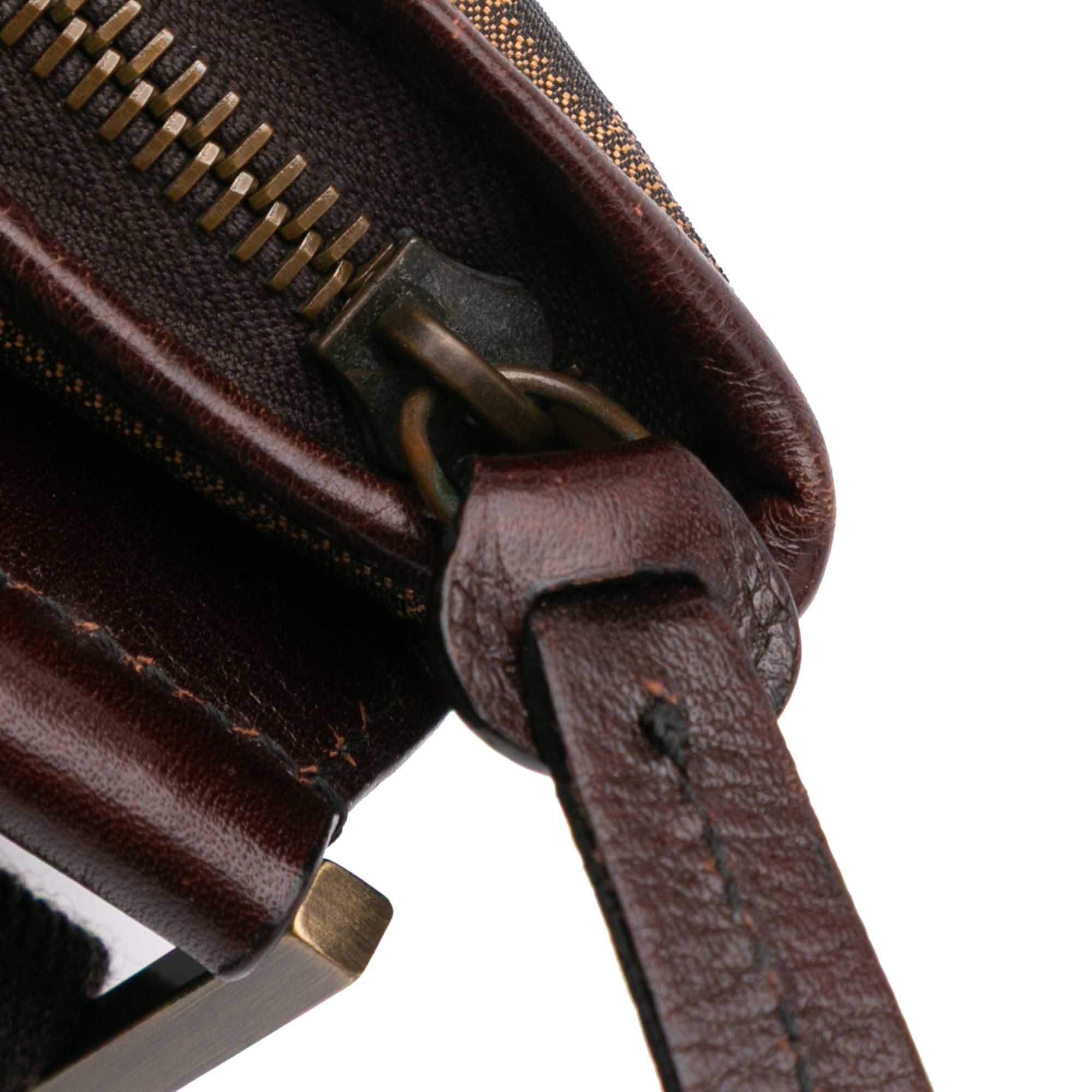 Fendi Zucca Canvas Crossbody