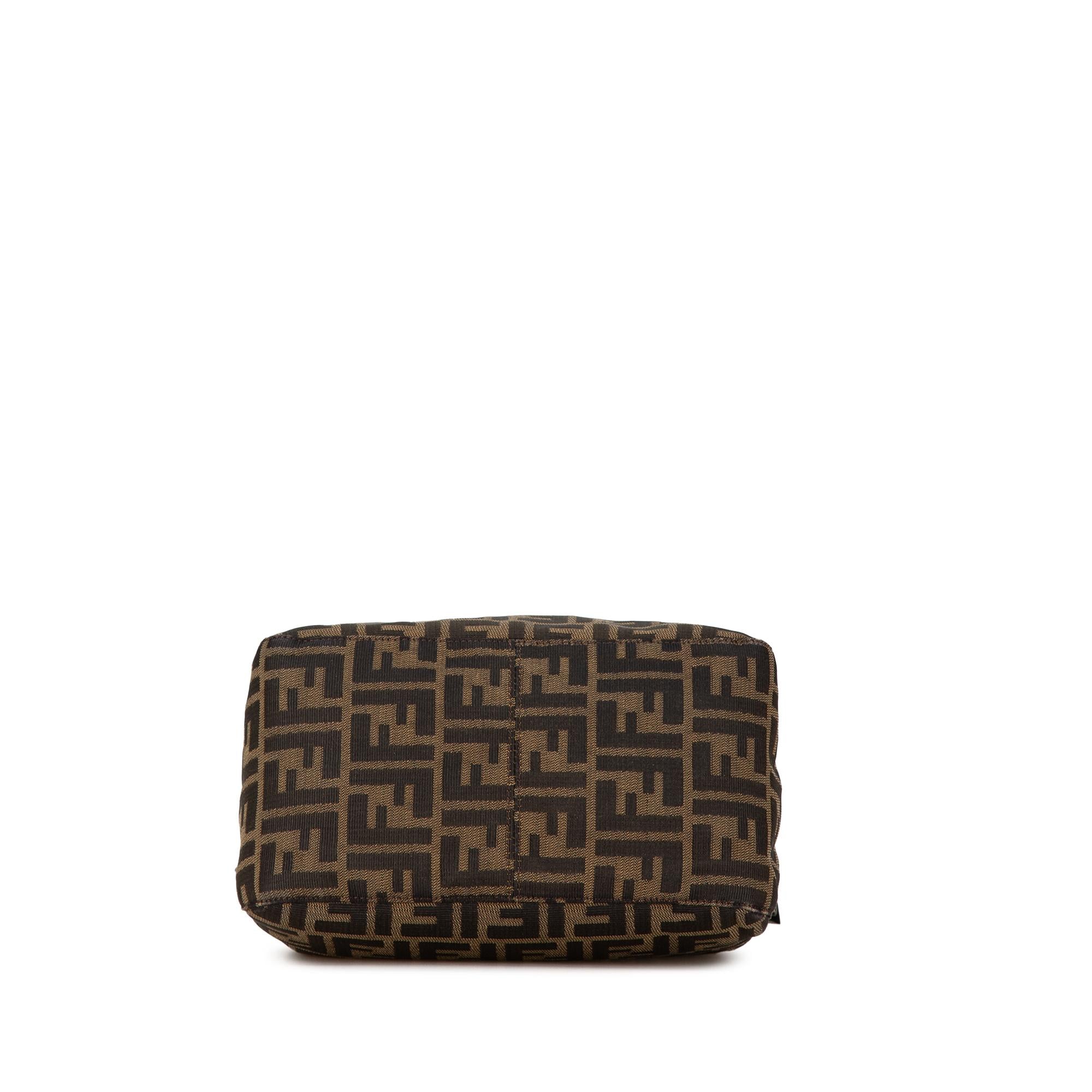 Fendi Zucca Canvas Double Flap Mamma (SHG-9hHdcP)