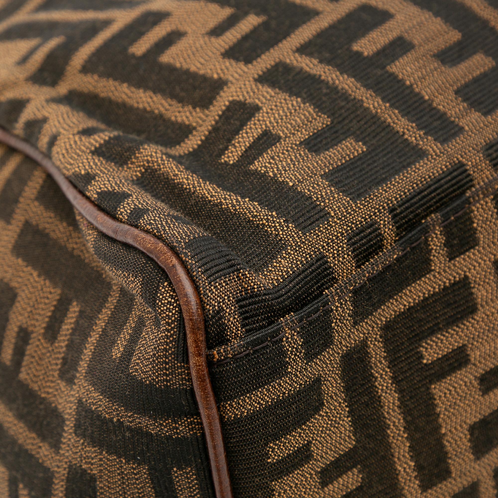 Fendi Zucca Canvas Etniko Handbag
