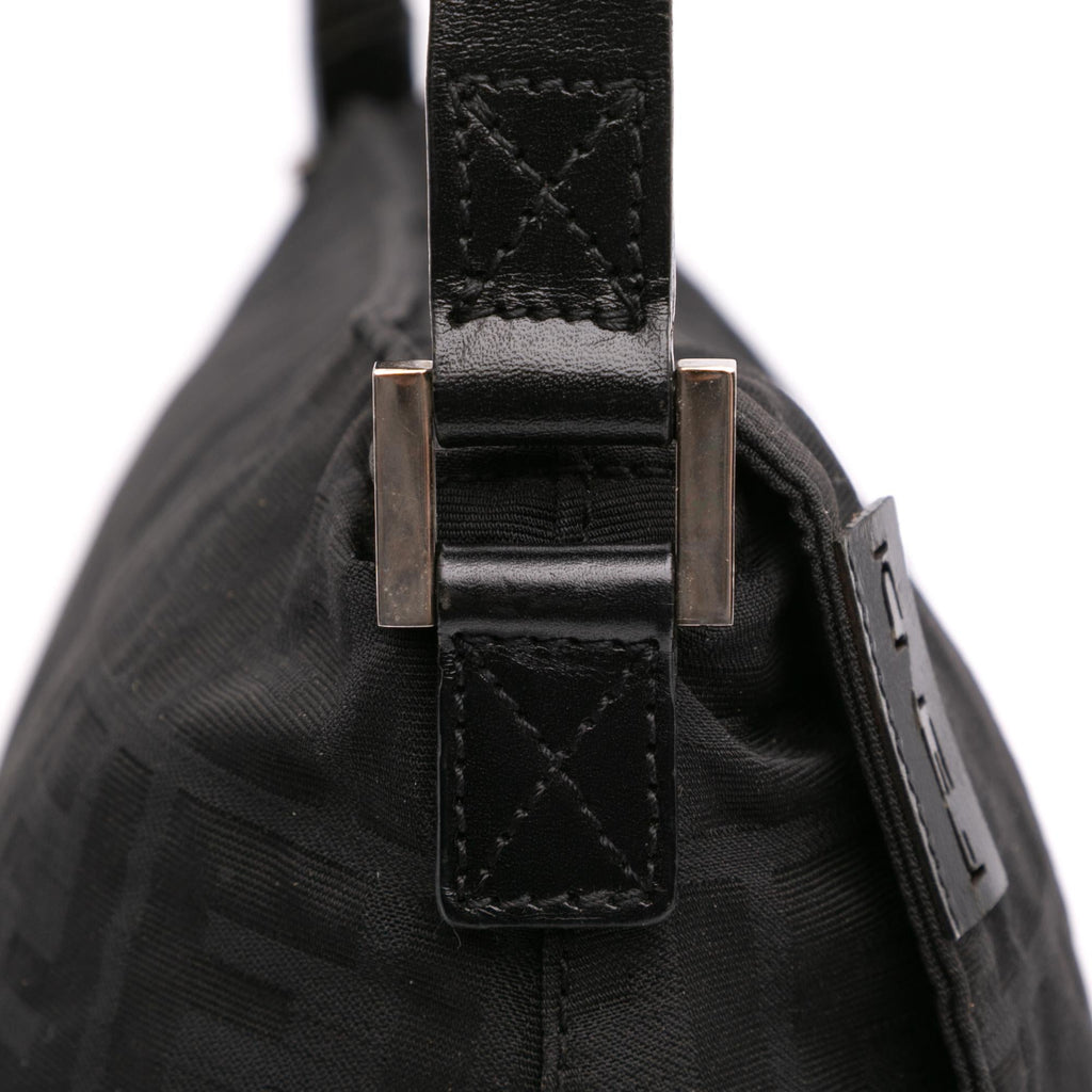 Fendi Zucca Canvas Flap Shoulder Bag