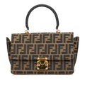 Fendi Zucca Canvas Satchel (SHG-SL8cXX)