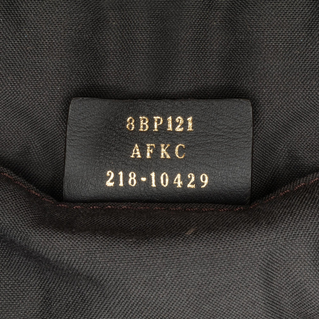 Fendi Zucca Canvas Shell Clutch (SHG-EBnBJ0)