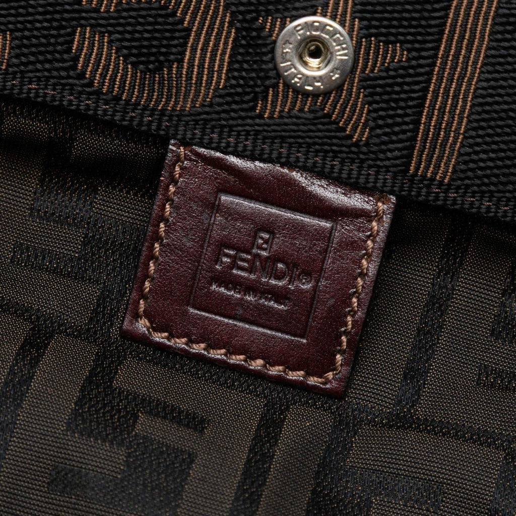 Fendi Zucca Canvas Shopping Tote