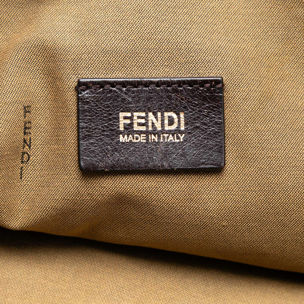 Fendi Zucca Canvas Shopping Tote