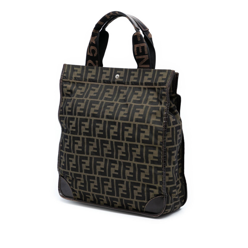 Fendi Zucca Canvas Shopping Tote