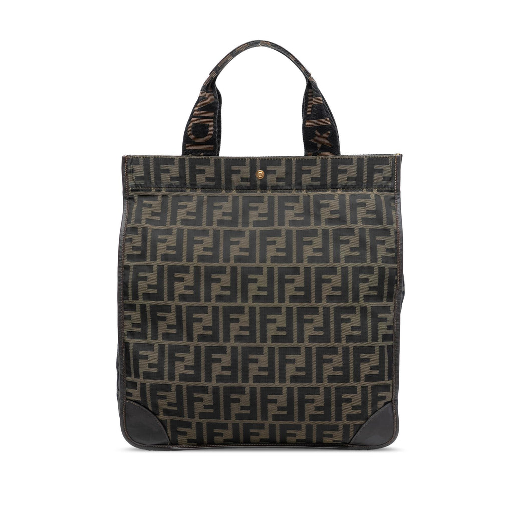 Fendi Zucca Canvas Shopping Tote