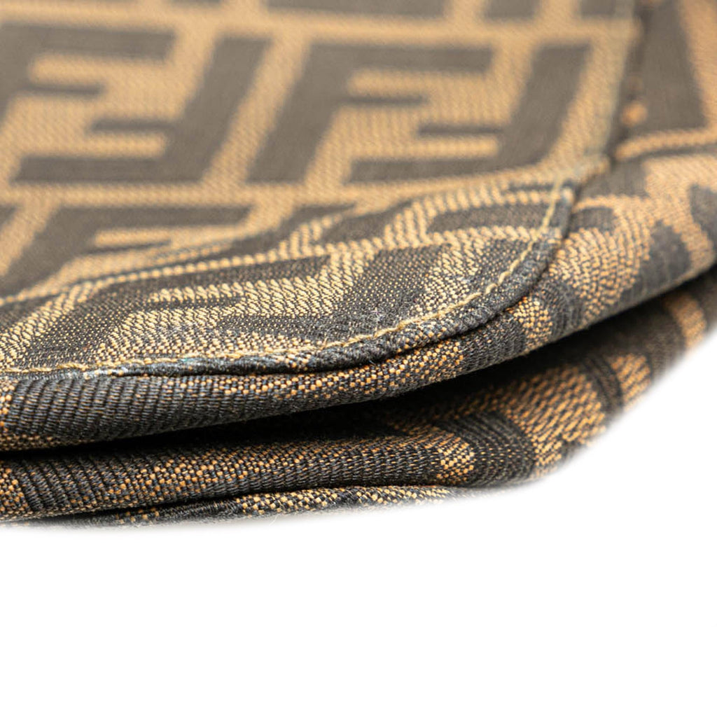 Fendi Zucca Canvas Shoulder Bag