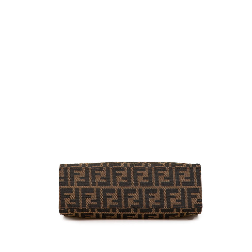 Fendi Zucca Canvas Shoulder Bag