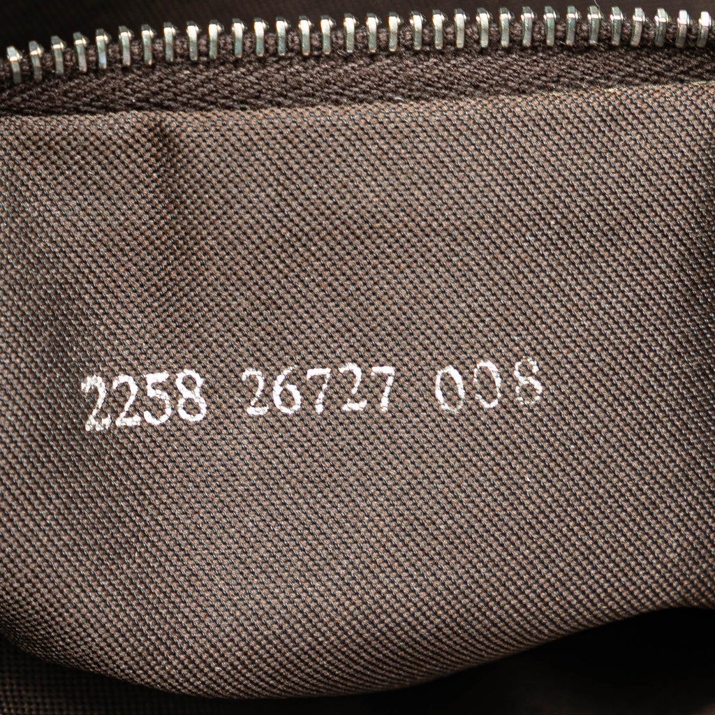 Fendi Zucca Canvas Shoulder Bag
