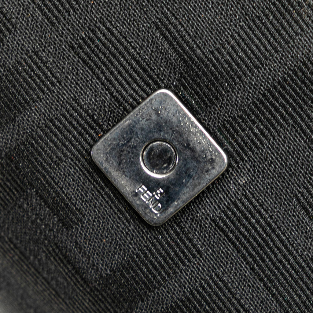 Fendi Zucca Canvas Shoulder Bag