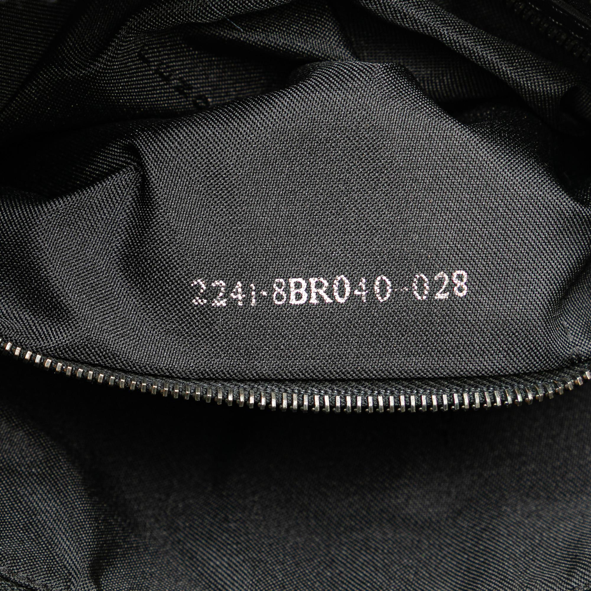Fendi Zucca Canvas Shoulder Bag