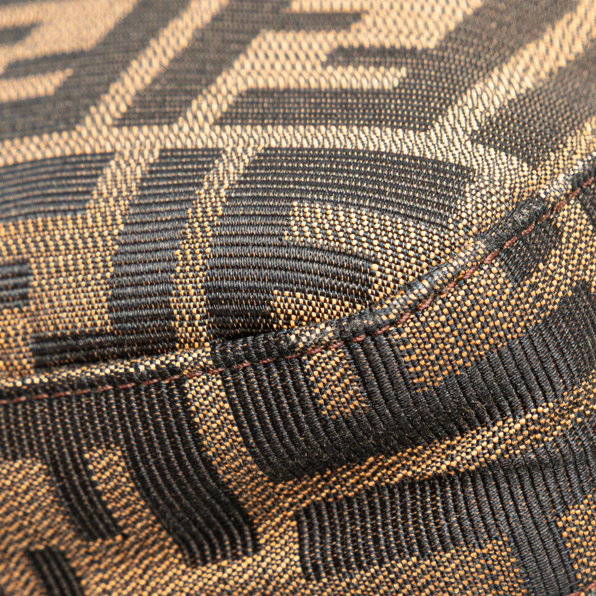 Fendi Zucca Canvas Shoulder Bag