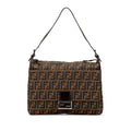 Fendi Zucca Canvas Shoulder Bag