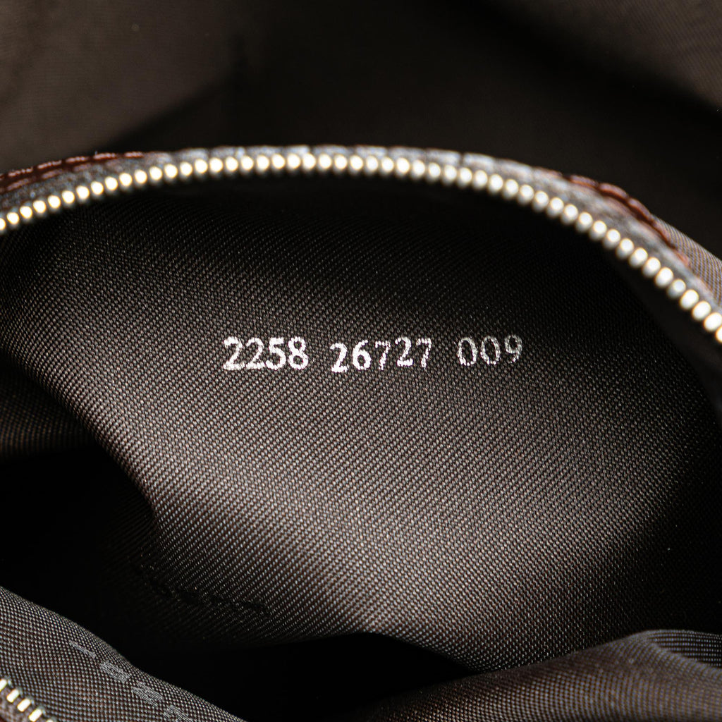 Fendi Zucca Canvas Shoulder Bag