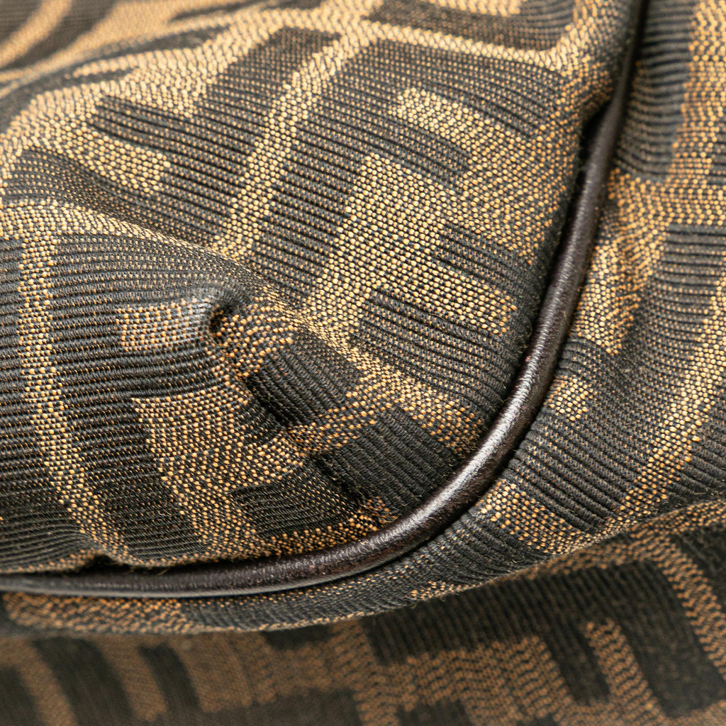 Fendi Zucca Canvas Shoulder Bag