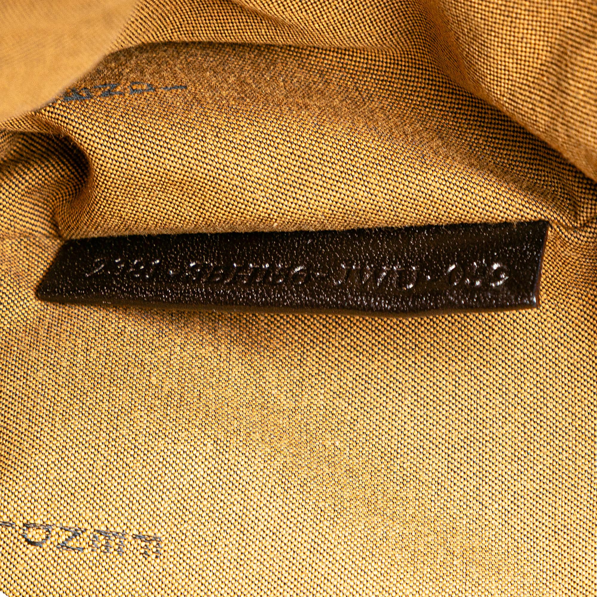 Fendi Zucca Canvas Shoulder Bag