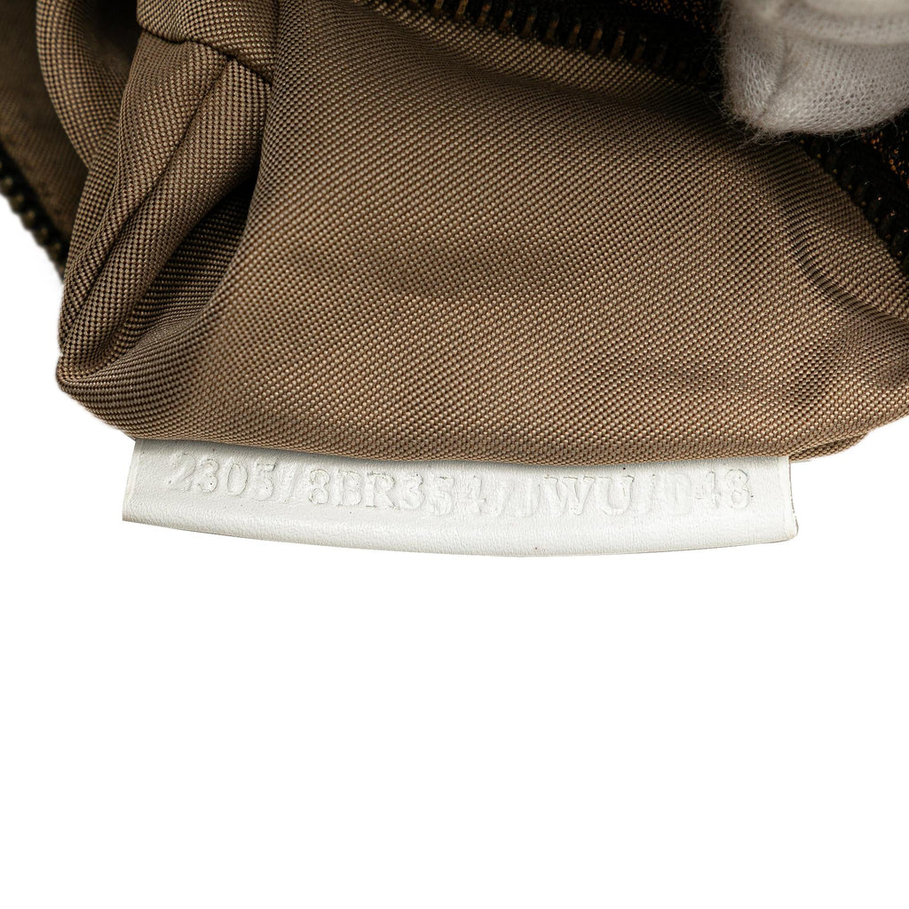 Fendi Zucca Canvas Shoulder Bag