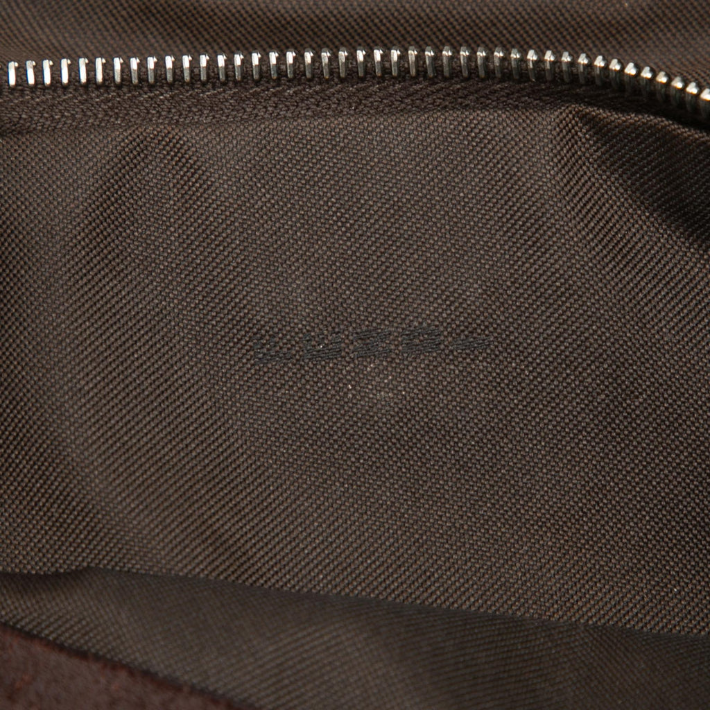 Fendi Zucca Canvas Shoulder Bag