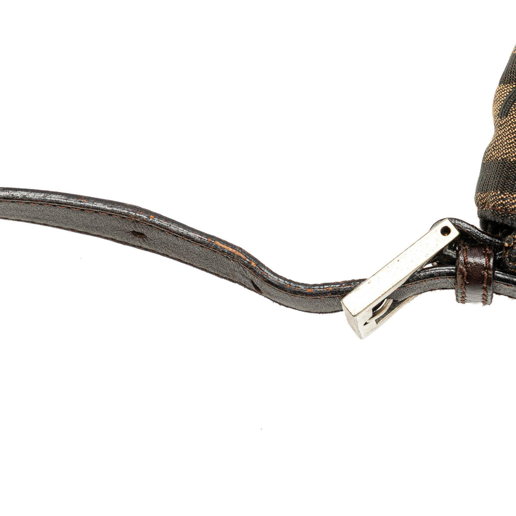 Fendi Zucca Canvas Shoulder Bag