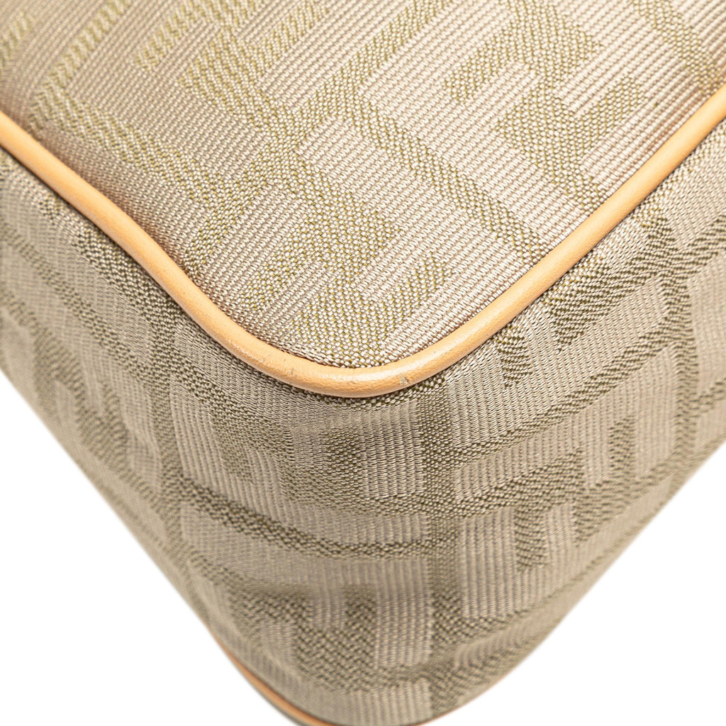 Fendi Zucca Canvas Shoulder Bag