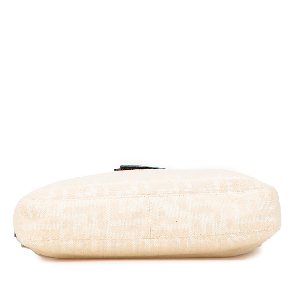 Fendi Zucca Canvas Shoulder Bag