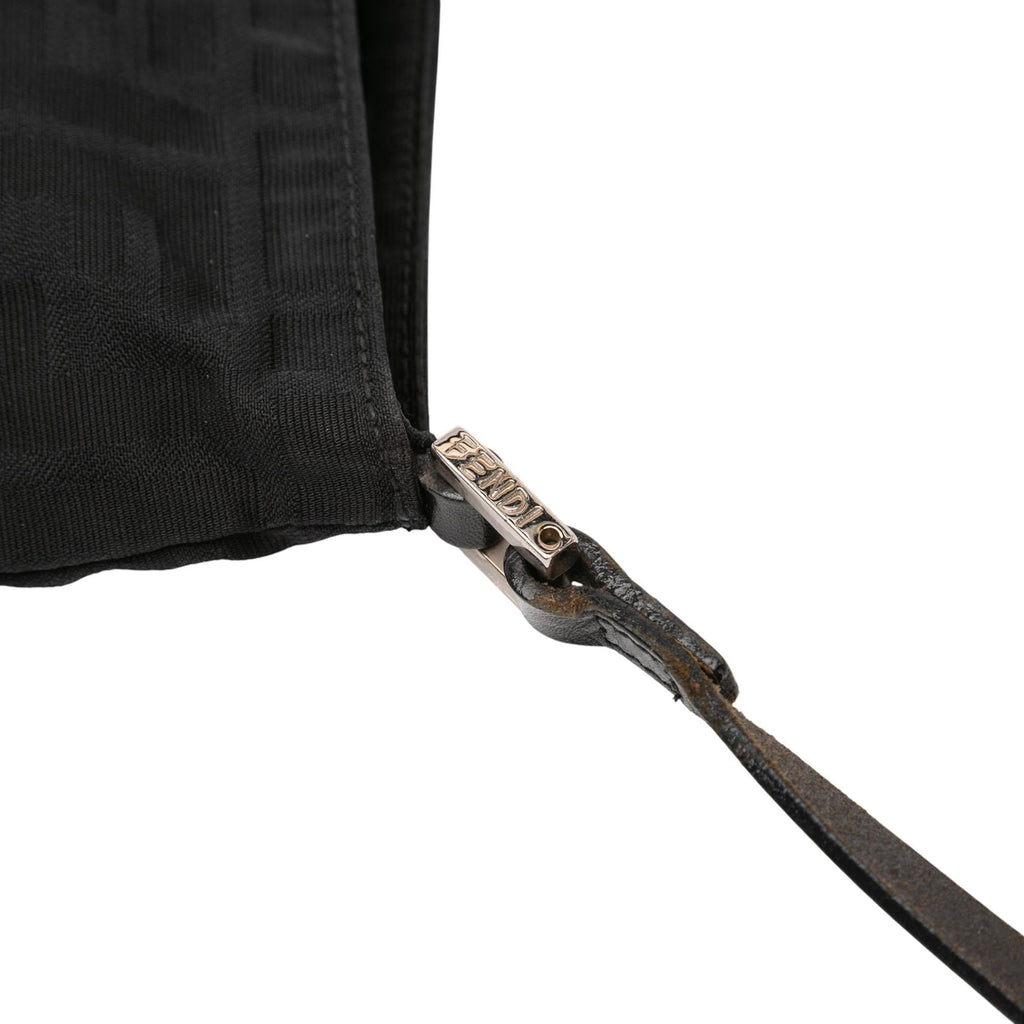 Fendi Zucca Canvas Shoulder Bag