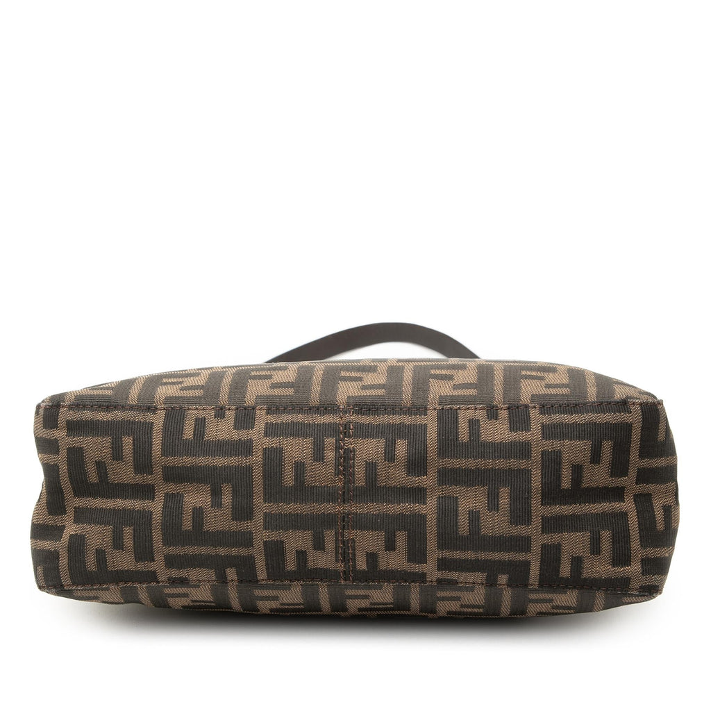 Fendi Zucca Canvas Shoulder Bag