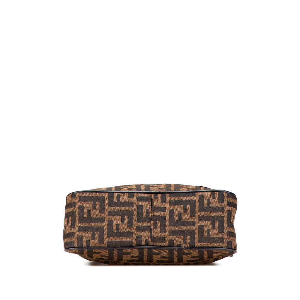 Fendi Zucca Canvas Shoulder Bag