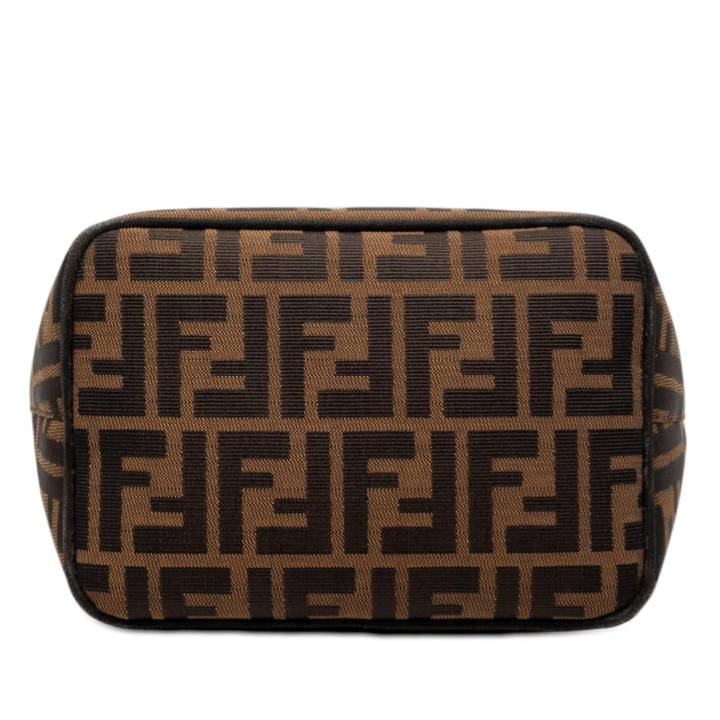 Fendi Zucca Canvas Shoulder Bag
